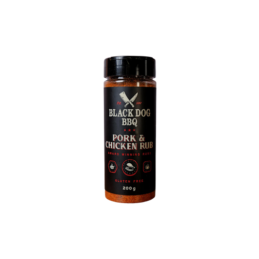 Black Dog BBQ Pork & Chicken 200g GF